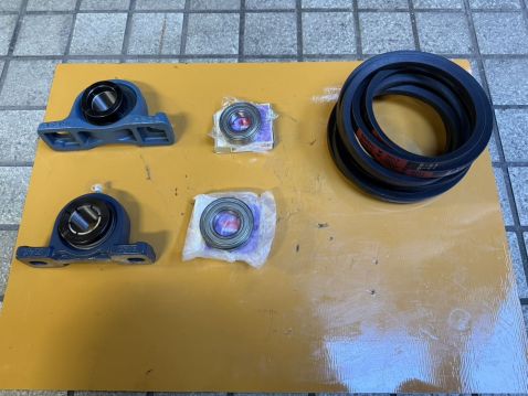 東京都　送風機　メンテナンス実績 交換部品