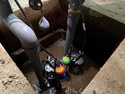 千葉県 水中ポンプ 更新実績 ポンプ 更新前・更新後